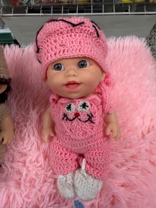 Lote muñecos terapia crochet