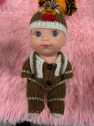 Lote muñecos terapia crochet