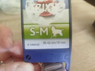 Collar Trixie perro S-M gris/morado