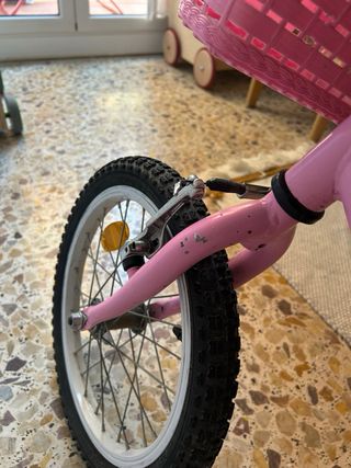 Bicicleta niña BH California 16” rosa