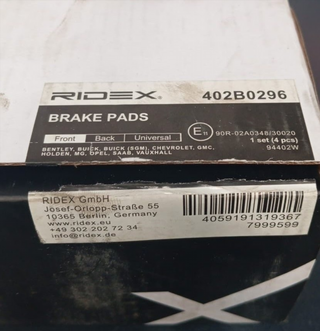 Pastillas Freno delanteras Opel Insignia 08-17