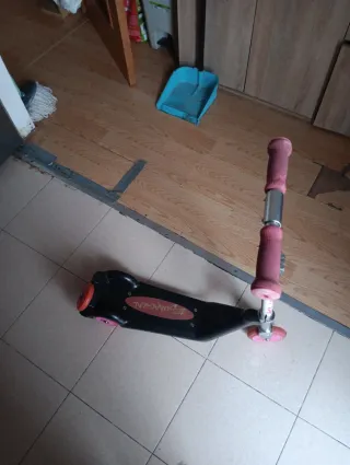 Patinete infantil 3 ruedas rosa