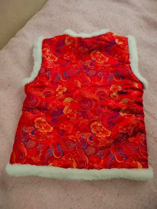 Chaleco estilo chino para niñ@