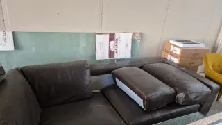 Divano 3 posti + Divano 2 posti Roche Bobois in pelle