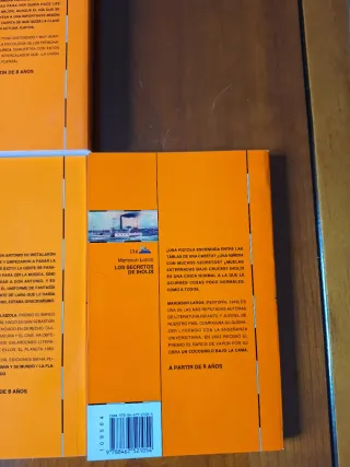 Lote 9 libros. El Barco de vapor. Serie Naranja