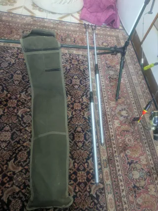 Soporte extensible para caña de pescar