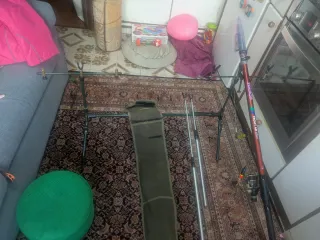 Soporte extensible para caña de pescar