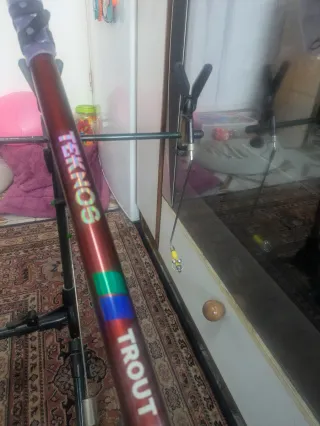 Soporte extensible para caña de pescar