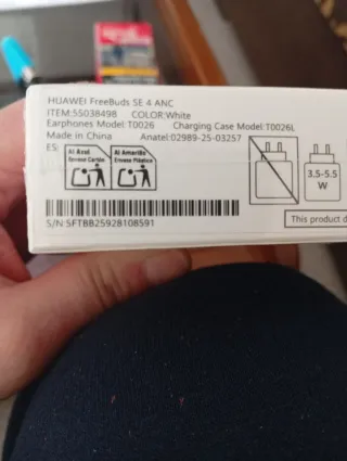 Huawei FreeBuds SE 4 ANC Blancos