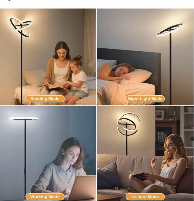 Lámpara de Pie Moderna 168cm