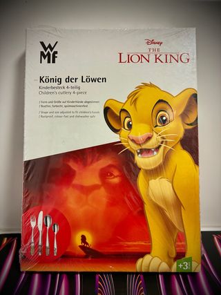 Cubertería infantil WMF El Rey León DISNEY
