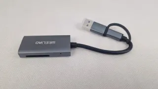 Lector tarjetas SD/MicroSD USB-A + Type-C