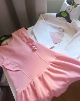 Conjunto Mayoral Vestido e Camisa 3 anos