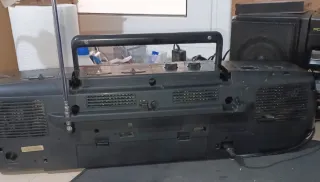 Radio Cassette Panasonic Negra