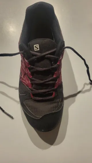 Zapatillas Salomon Mujer Gris y Rosa