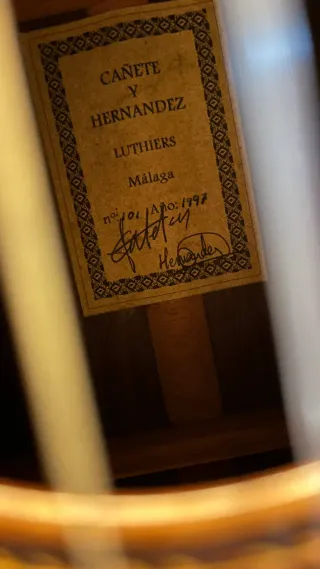 Guitarra Artesana Palosanto 1997