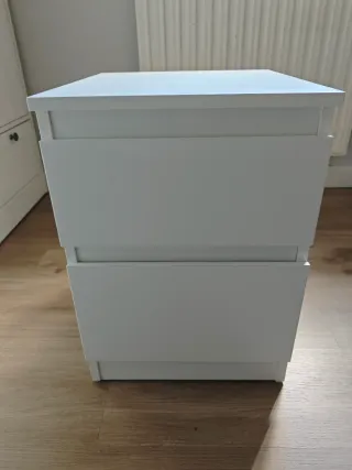Cajonera blanca 2 cajones