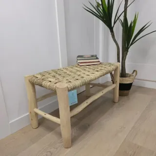 Lote Banco Madera Artesanal