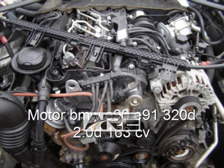 Motor bmw e90 e91 320d 2.0d 163 cv.