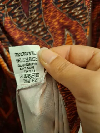 Conjunto estampado para evento