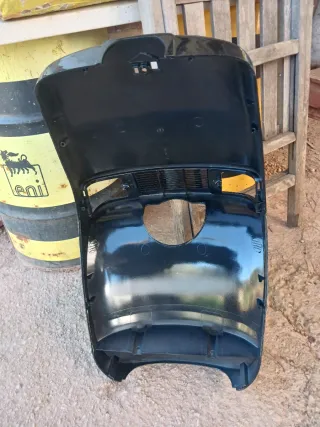 Frontal Vespino Delta Negro