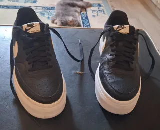 Scarpe Nike Court Vision Alta nere