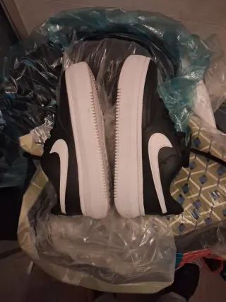 Scarpe Nike Court Vision Alta nere