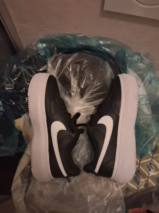 Scarpe Nike Court Vision Alta nere