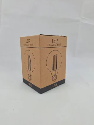 Bombilla LED G95 filamento vintage