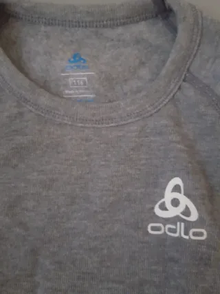 Camiseta Niño Manga Larga termica odlo