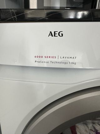 Lavadora AEG 8kg Serie 6000