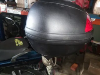 Yamaha Diversion Moto Negra/Azul