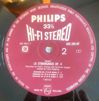 Vivaldi - I Musici - La Stravaganza Op. 4 Vol. I