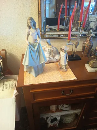 3 Figuras Porcelana Nao Lladro