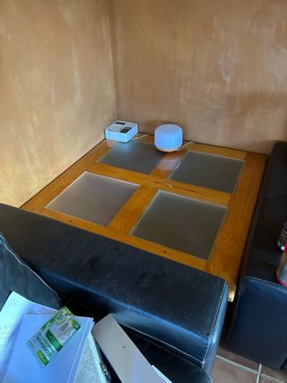 conjunto de Mesas madera maciza