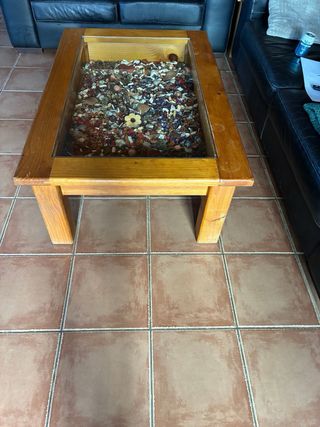 conjunto de Mesas madera maciza