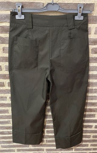 Pantalón Zara Verde Oliva