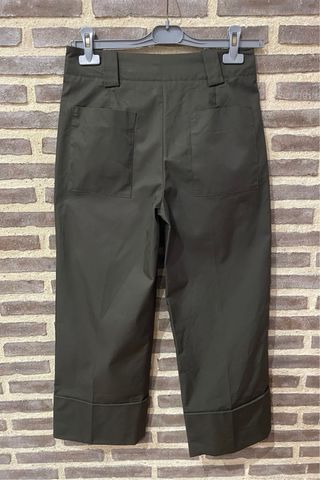 Pantalón Zara Verde Oliva