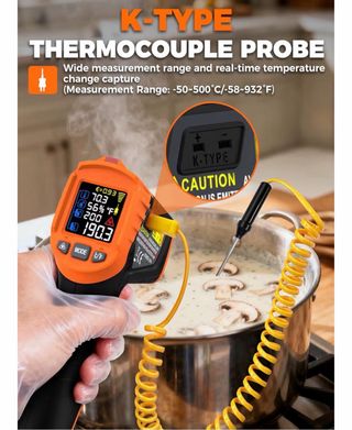 Termómetro Infrarrojo Láser IM06MAX