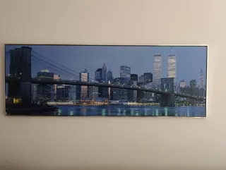 Cuadro Skyline Nueva York Puente