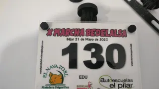 Porta dorsal ciclismo