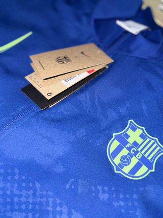 Chaqueta Nike FC Barcelona Azul y Verde