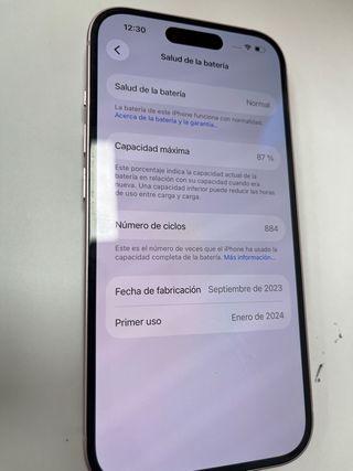 iPhone 15 128GB Rosa