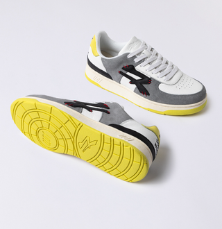 Sneakers U.Power Eagle Grigio Bianco Giallo