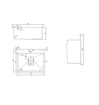 Fregadero dorado de metal