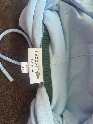 Sudadera Lacoste Azul