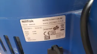 601705205 whatsapp Aspirador Nilfisk Buddy II 12L