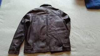 Chaqueta Cuero Chevignon Talla M Marrón