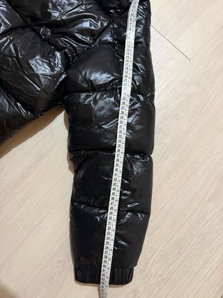 Plumífero Moncler Negro y Azul