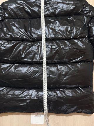 Plumífero Moncler Negro y Azul